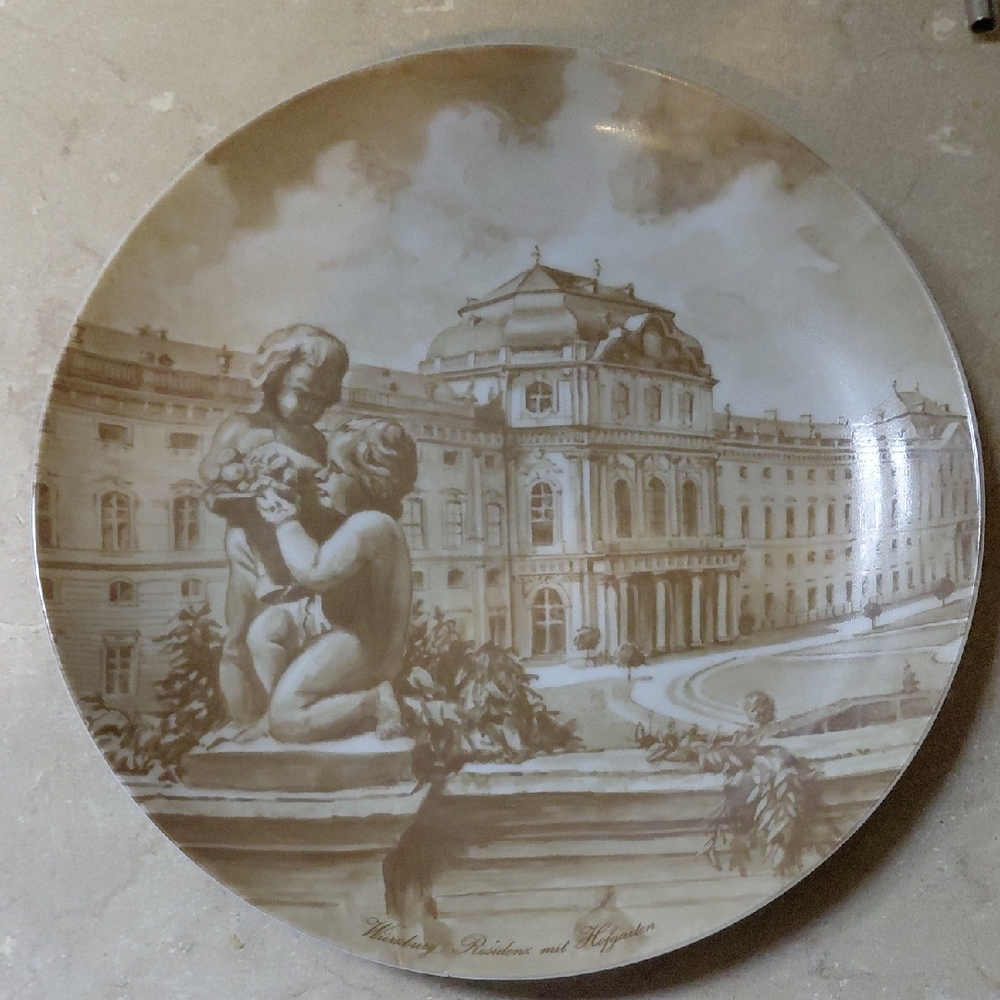 Vintage West Germany Decorative Plate